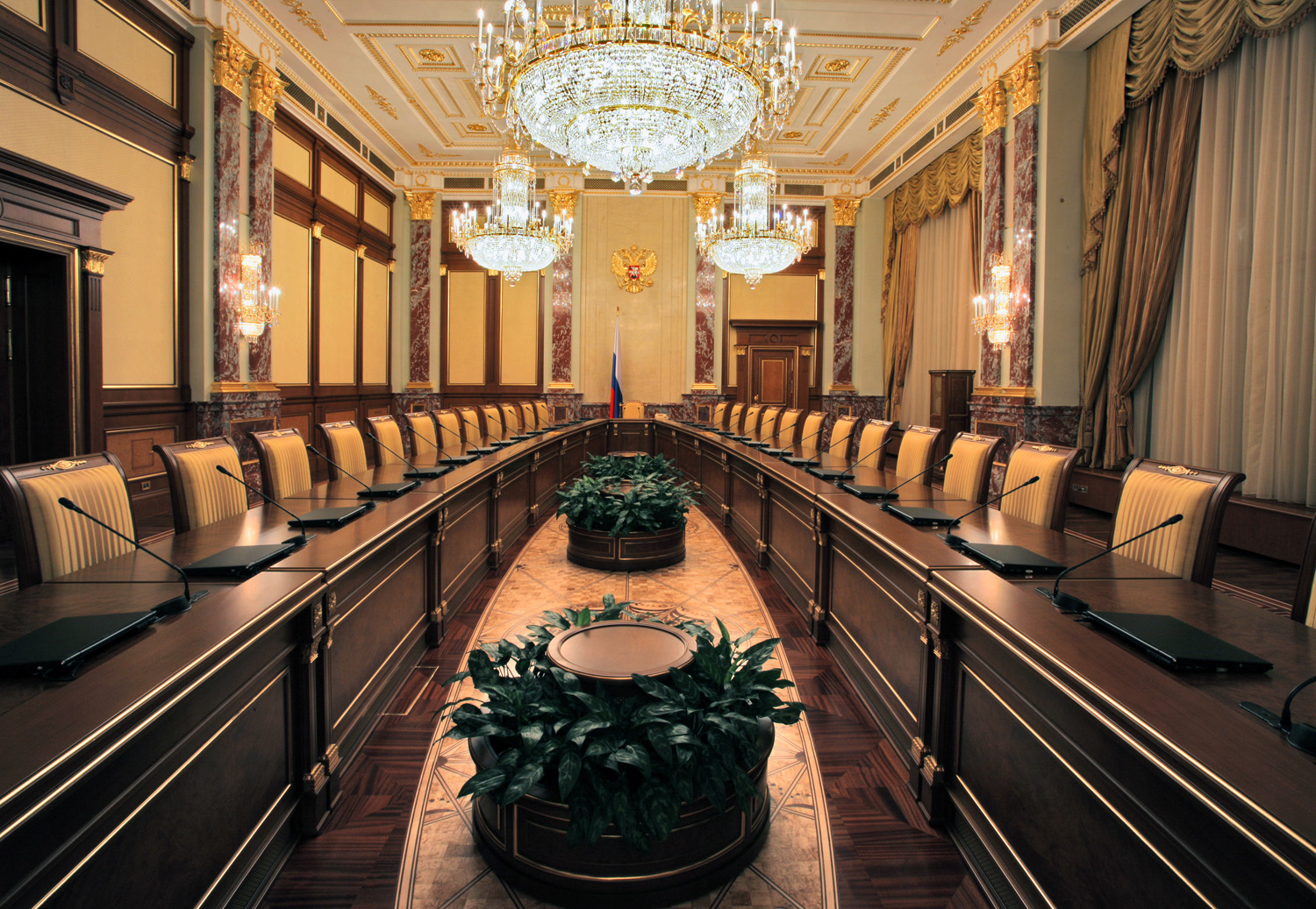 Дом правительства Российской Федерации зал заседаний